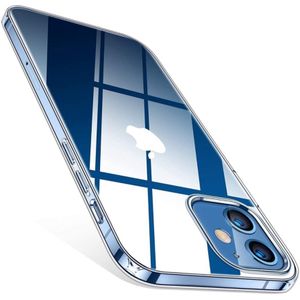 LuxeBass Ultra thin silicone case iPhone 12 mini - 5.4 inch - transparant
