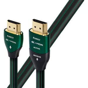 AudioQuest 1.5m RJ/E Forest netwerkkabel 1,5 m Cat7 zwart