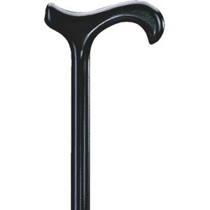 Gastrock Beukenhout wandelstok - Vrouwen - 16 mm - Zwart