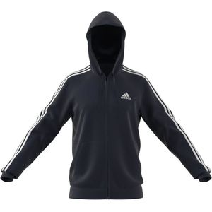 Kapuzenjacke adidas Essentials French Terry 3-Bandes Full-Zip