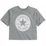 Boxy-T-Shirt, Mädchen Converse Chuck Patch