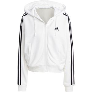 Sweatshirt Full Zip Damen adidas Essentials 3-Stripes