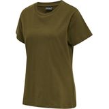 T-Shirt Damen Hummel Red Heavy