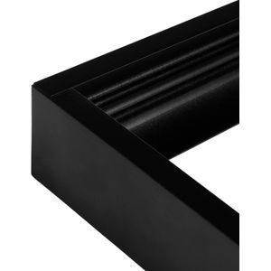 Opbouwframe LED Paneel - 60x120 - Zwart - Aluminium - Easy Click & Connect