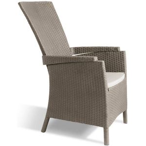 Allibert Vermont standenstoel cappuccino - 64 x 68 x 107