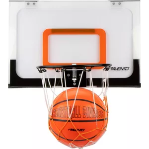 COSTWAY 45cm/ 37cm Basketballkorb Indoor, Mini Basketball Korb mit Ring & Netz, für Tür & Wandmontage, Basketballring Basketball Hoop Outdoor für Kinder & Erwachsene (45cm,Rot