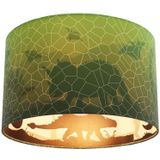 Olucia Dino - Kinderkamer plafondlamp - Groen - E27