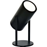 Moderne oplaadbare tafellamp zwart, Elko, 2W, 3000K LED, met schakelaar