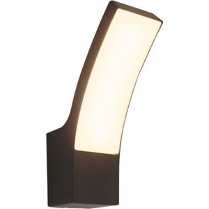 Moderne buitenlamp zwart, Manel, 12W, 3000K LED, IP44