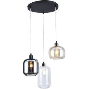 Design hanglamp transparant, Mannus