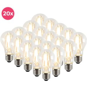 20-pack dimbare Yona E27 A60 LED lamp, 2700k, 5w
