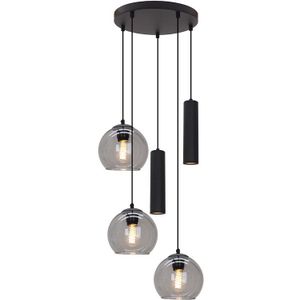 Moderne hanglamp zwart, Gianni