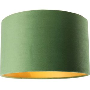 Groen met gouden plafondlamp Krista, 30cm