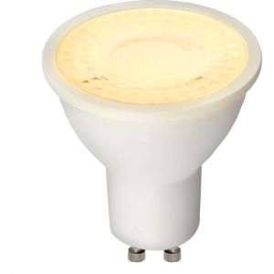 Olucia GU10 LED lamp, Antonie, wit, 3W, 2700K