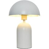 Moderne tafellamp wit, Isha, met schakelaar