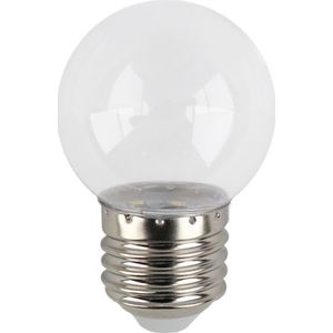 Dimbare Olucia E14 LED filament lamp Tuelo, grijs, P45, 4W, 2200K