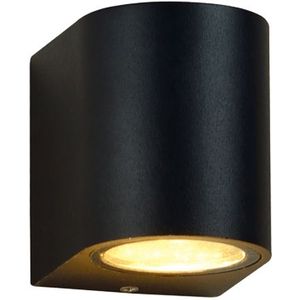 Kleine Corina buitenlamp - zwart, rond