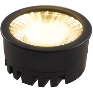 Dimbare Olucia LED module LED lamp Vivian, zwart, 5W, dim to warm