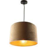 Olucia Urvin - Hanglamp - Goud/Taupe - E27