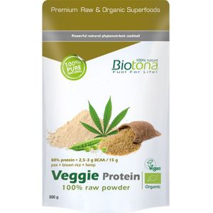 Biotona Superfoods Veggie Protein Raw Powder Poeder 1000gr