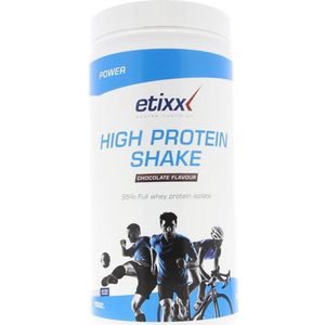 Etixx Power High Protein Shake Poeder Chocolade Smaak 1000gr