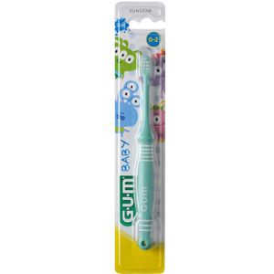 GUM Baby 0-2 jaar Tandenborstel Groen Ref.213 1Stuks