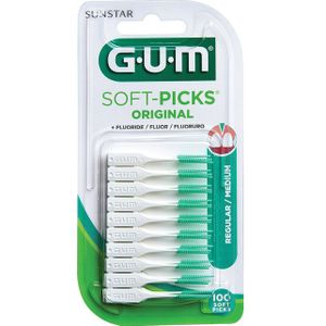 GUM Original Soft-Picks Medium 100Stuks