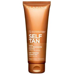 Clarins Sun Protection Face & Body Self Tanning Instant Gel  Zelfbruiner - Gezicht & Lichaam 125ml