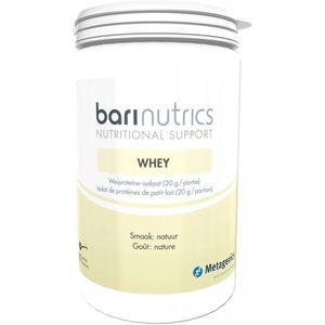 Metagenics Barinutrics Whey Poeder 477gr Neutrale Smaak