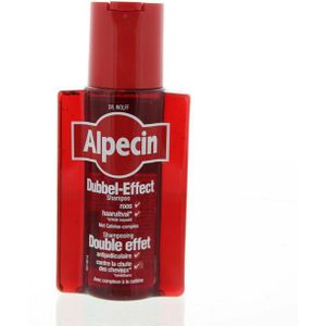 Alpecin Dubbel-Effect Shampoo  Anti-Roos/Haaruitval 200ml