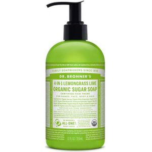 Dr. Bronner's Lemongrass Lime Shikakai Organic Sugar Soap