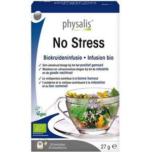 Physalis Biokruideninfusie No Stress Theebuiltjes 20Stuks