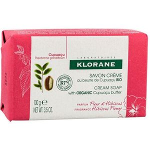 Klorane Huid Fleur D'Hibiscus Savon Crème Zeep 100gr