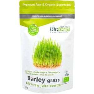 Biotona Superfoods Barley Grass Powder Poeder 150gr