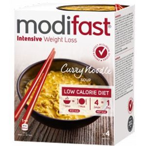 Modifast Intensive Noodle Soup Poeder Curry 220gr