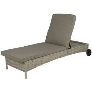 Liege mit Rollen "Gaby" Mix Nature - Pure Garden & Living
