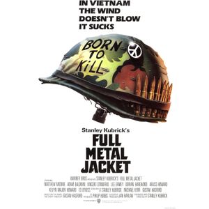 Poster - Full Metal jacket, 1987, Originele Filmposter, Premium Print