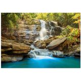 Zelfklevend fotobehang - Waterval in Chiang Mai, Thailand , Premium Print