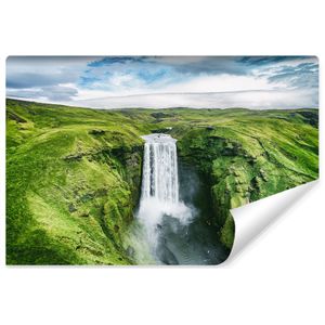 Fotobehang - Waterval, premium print, inclusief behanglijm