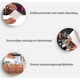 Zelfklevend fotobehang - Graffiti Oog, 8 maten, premium print, geen behangtafel nodig, instructies bijgevoegd, eenvoudig aan te brengen