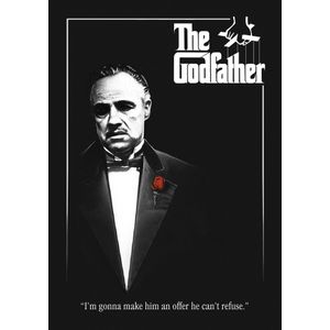 Poster - The Godfather,  I'm gonna make him an offer..... Originele Filmposter, Premium Kwaliteit