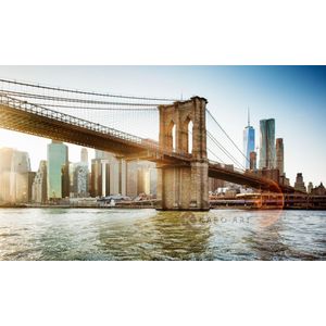 Afbeelding op acrylglas - Brooklyn Bridge, New York