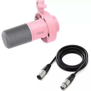 Razer Seiren X Quartz – Compacte Condensatormicrofoon Voor Streaming, Supercardioïde, Ingebouwde Schokdemper, 3,5mm Jack, Roze