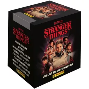 Stranger Things cartes à collectionner blister 4 pochettes 1 carte édit limitée - Panini- Jeux de récré