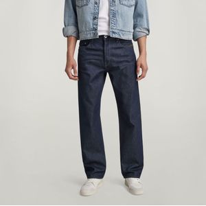 Dakota Regular Straight Selvedge Jeans - Donkerblauw - Heren