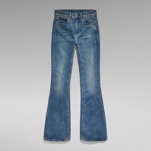 3301 Flared Jeans - Midden blauw - Dames