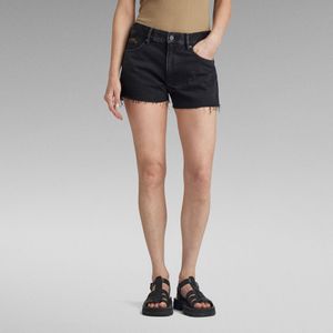 True Shorts Raw Edge - Zwart - Dames