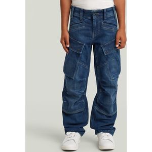 Cargo Jeans Regular Straight voor jongens - Midden blauw - jongens