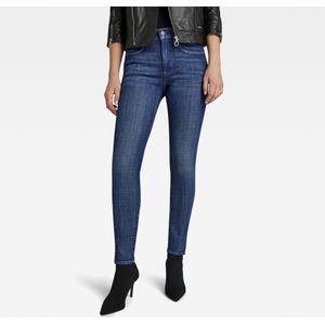 Lhana Skinny Split Jeans - Midden blauw - Dames