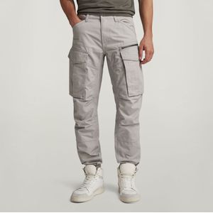 Rovic Zip 3D Regular Tapered Broek - Grijs - Heren